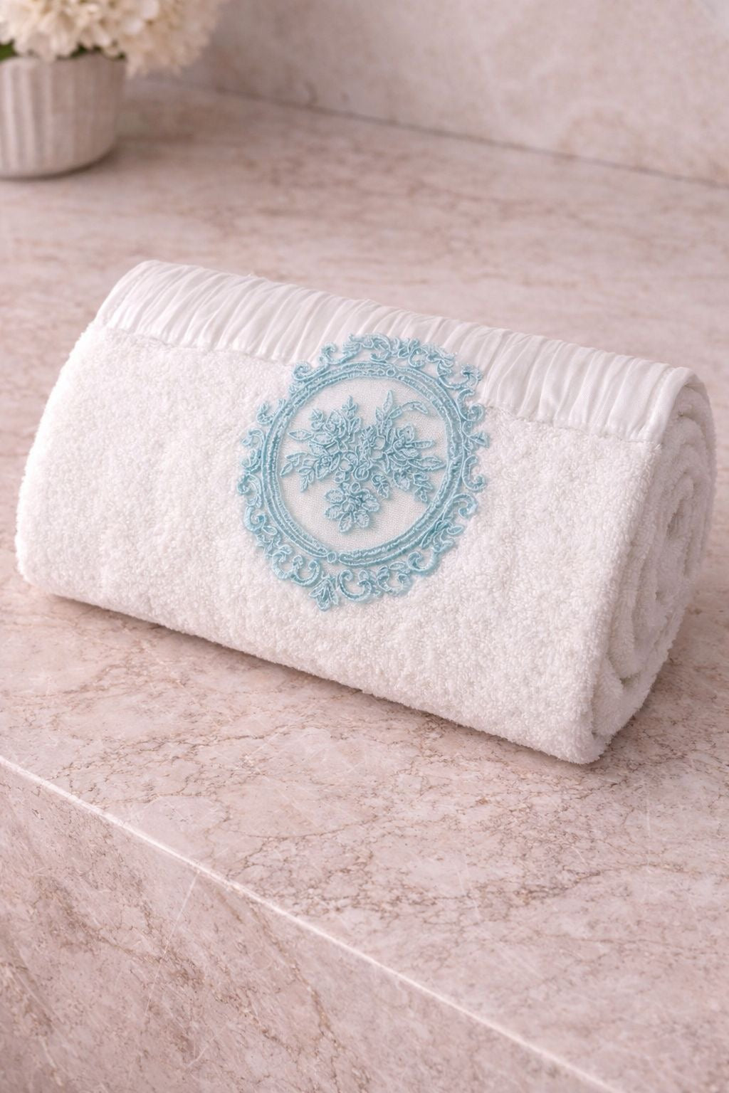 10’lu Paket Premium Pamuklu Çeyizlik Havlu 3’lü Set