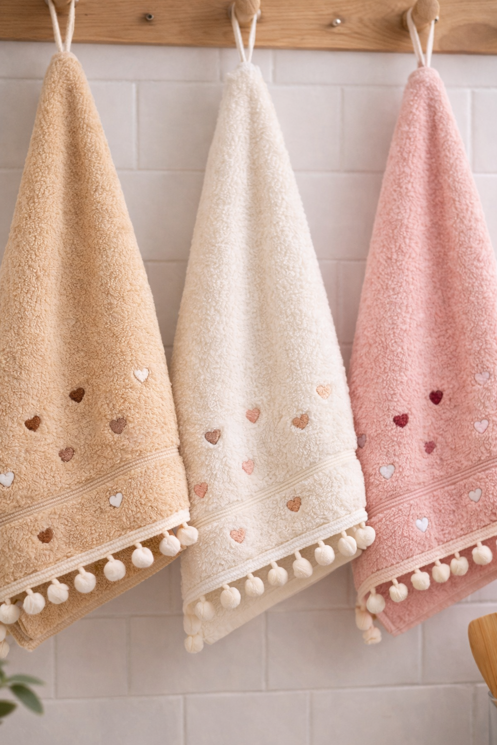 10’lu Paket Premium Pamuklu Çeyizlik Havlu 3’lü Set