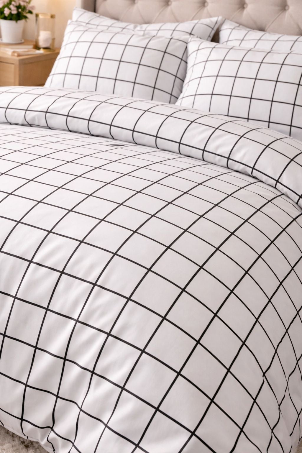 10’lu Paket Pamuklu Çift Kişilik Nevresim Takımı