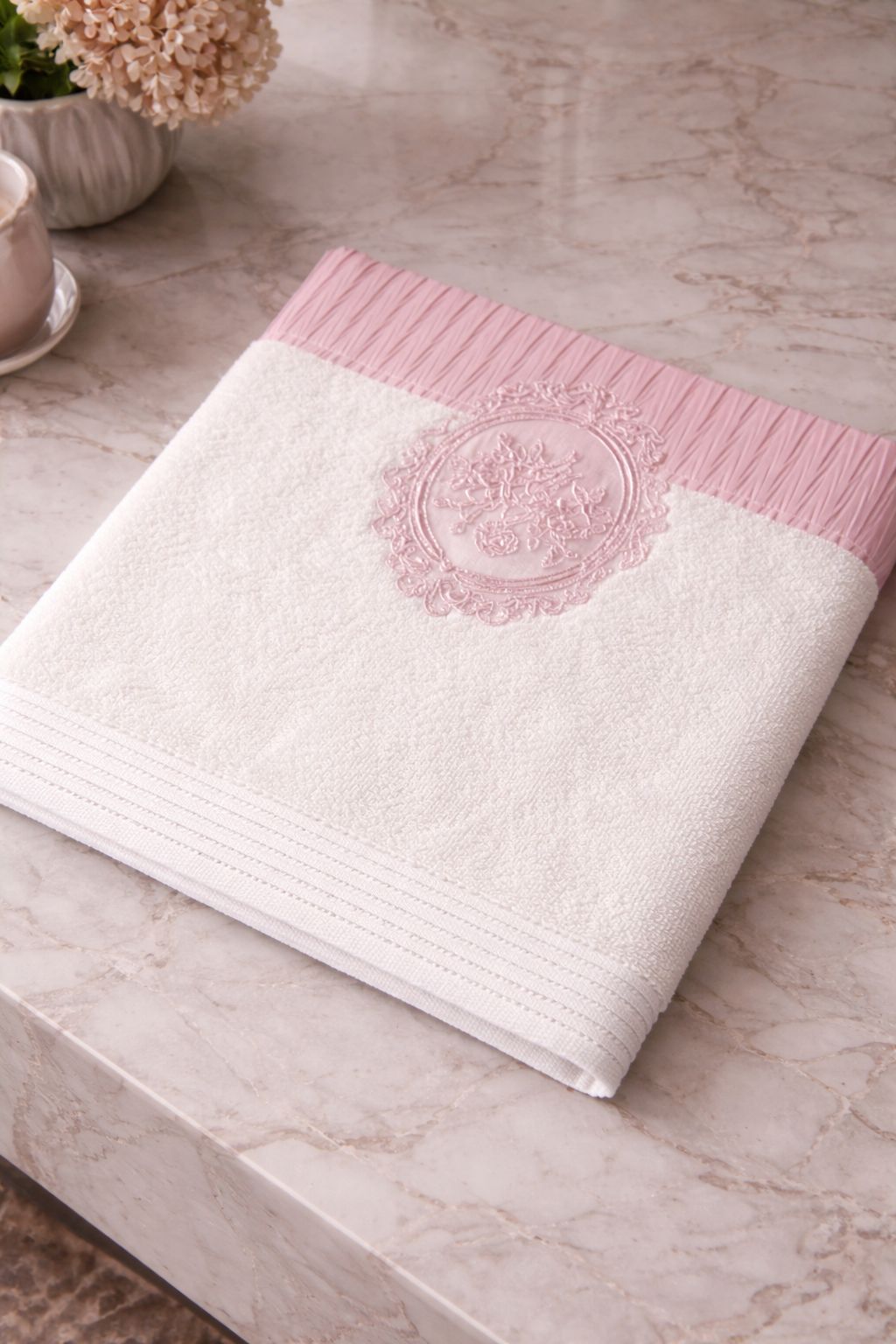 10’lu Paket Premium Pamuklu Çeyizlik Havlu 3’lü Set